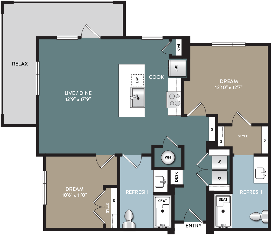 b2a floorplan