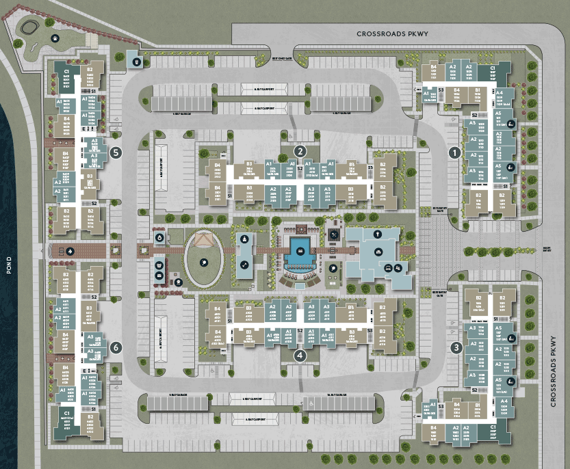 the southerly terrell siteplan